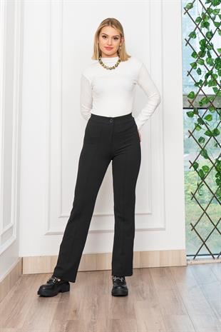 Çimalı Cepli ve Esnek Kumaş Rahat Pantolon 30314