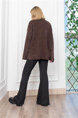 Dik Yaka Sakal Yün Uzun Kazak 24134