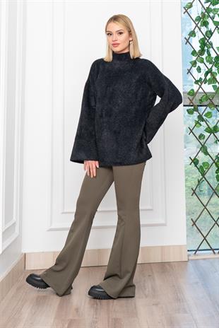 Dik Yaka Sakal Yün Uzun Kazak 24134