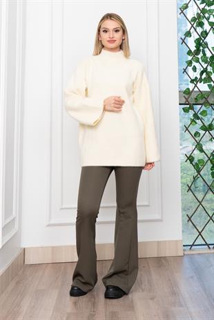 Dik Yaka Sakal Yün Uzun Kazak 24134