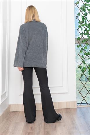 Dik Yaka Sakal Yün Uzun Kazak 24134