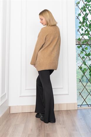 Dik Yaka Sakal Yün Uzun Kazak 24134