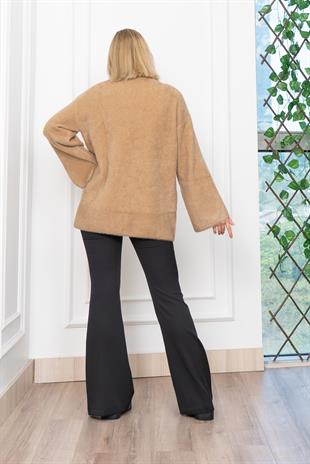 Dik Yaka Sakal Yün Uzun Kazak 24134