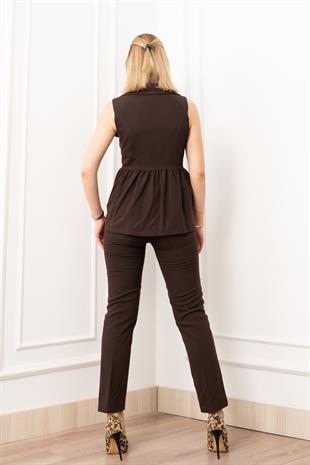 Elegant Line Uzun Yelekli Takım 1264