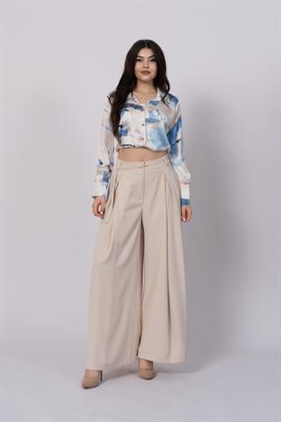 Gün boyu rahat ve stil sahibi görünüm Trend Pantolon 30236