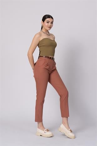 Kemerli Cepli Pantolon 30232