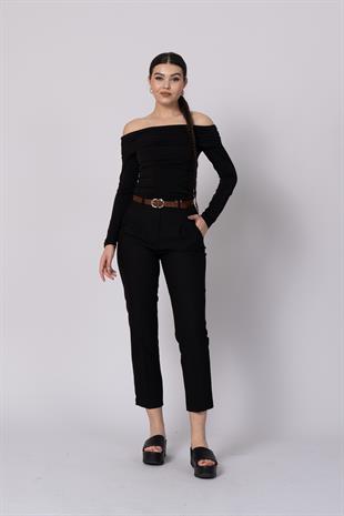 Kemerli Cepli Pantolon 30232