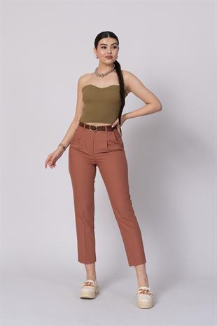 Kemerli Cepli Pantolon 30232