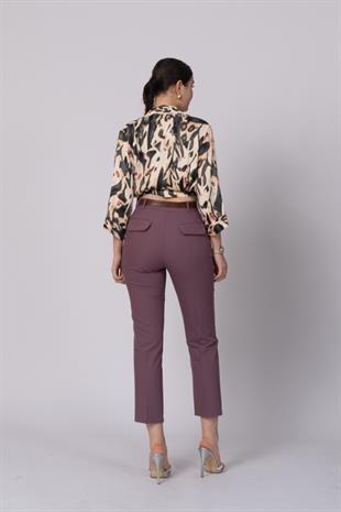 Kemerli Cepli Pantolon 30232