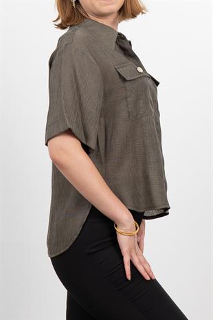 Krinkıl Kontes Kumaş Gömlek 70040