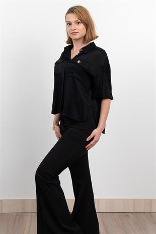 Krinkıl Kontes Kumaş Gömlek 70040