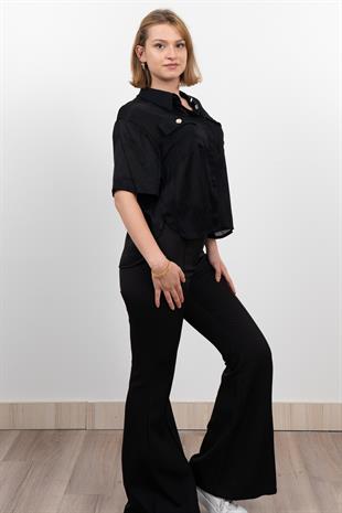 Krinkıl Kontes Kumaş Gömlek 70040