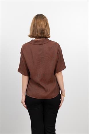 Krinkıl Kontes Kumaş Gömlek 70040