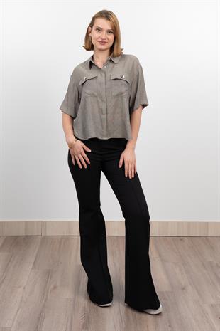 Krinkıl Kontes Kumaş Gömlek 70040