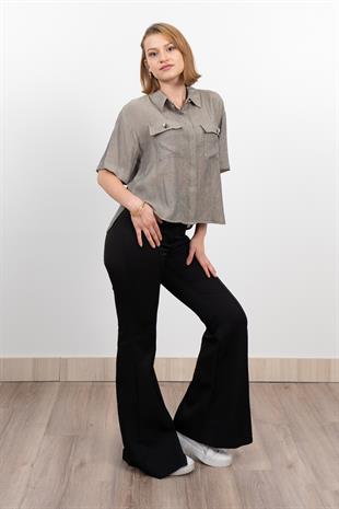 Krinkıl Kontes Kumaş Gömlek 70040