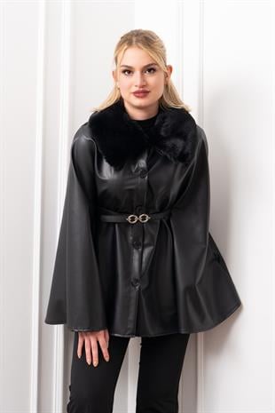 Luxury Winter Faux Leather Panço 2615