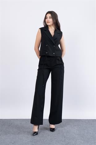 MissVina Atlas Elegance Yelek&Pantolon Takım 1177