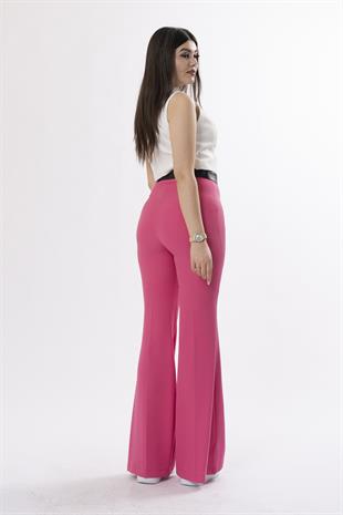 MissVina İspanyol Paça Kemerli Pantolon 3950