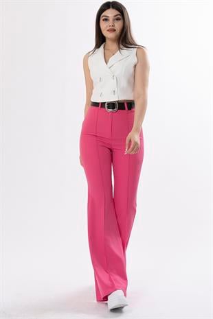MissVina İspanyol Paça Kemerli Pantolon 3950