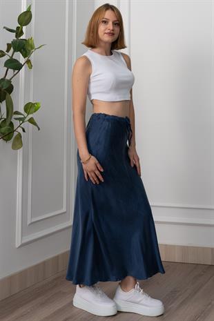 Modal Kumaş Verev Etek 6805