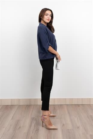 Salaş İnce Keten Viskon Fakir Kol Ceket 8617