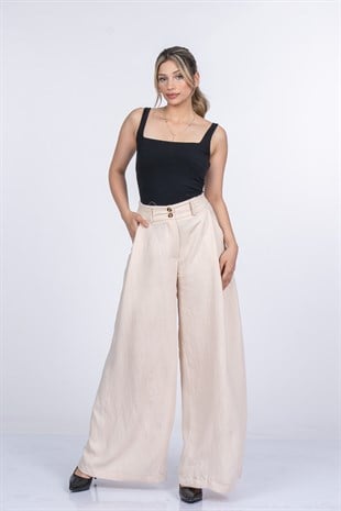 Samira Bol Paça Kumaş Pantolon 30411