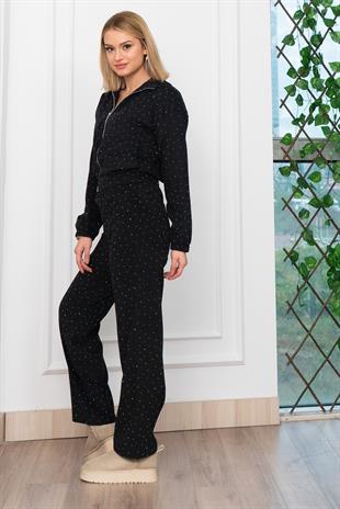 Serpme Taş Detaylı İkili Takım 1281