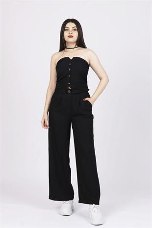 Straplez Keten İkili Takım