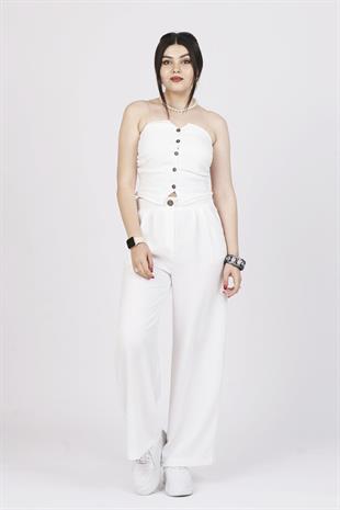 Straplez Keten İkili Takım