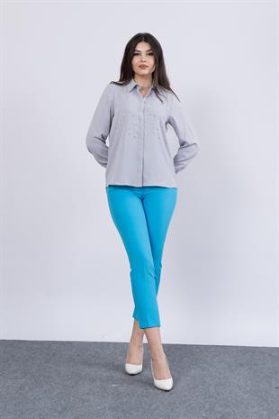 Taş İşlemeli Gömlek 897