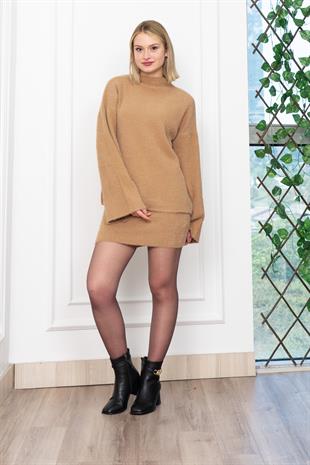 Urban Triko Etek ve Dik Yaka İkili Takım 4568