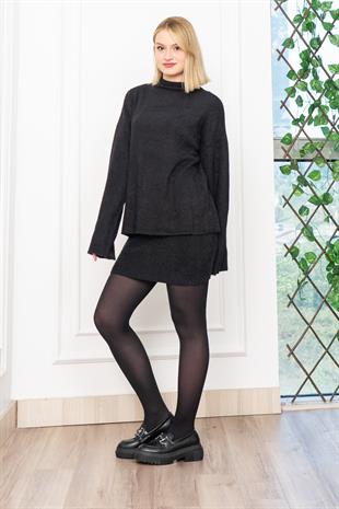 Urban Triko Etek ve Dik Yaka İkili Takım 4568