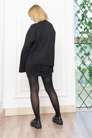 Urban Triko Etek ve Dik Yaka İkili Takım 4568