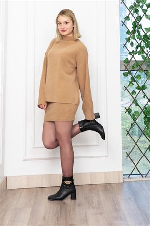 Urban Triko Etek ve Dik Yaka İkili Takım 4568