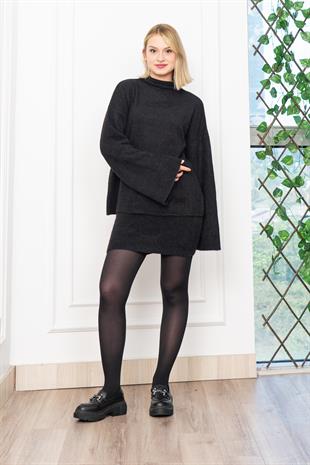 Urban Triko Etek ve Dik Yaka İkili Takım 4568