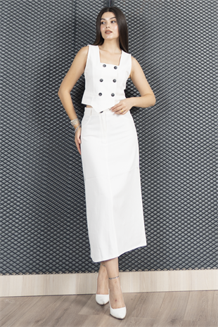 Yelek Etek Gabardin Kot Takım 1242