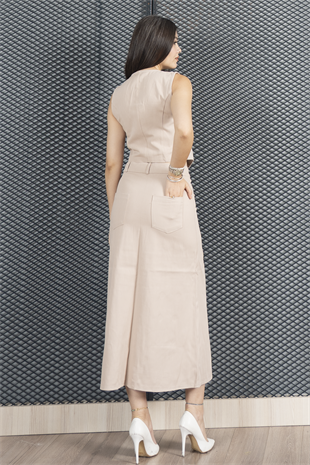 Yelek Etek Gabardin Kot Takım 1242