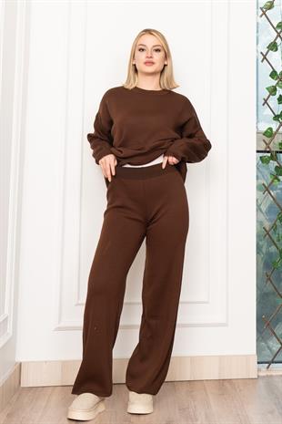 Yuvarlak Yaka Salaş Triko Takım 7204