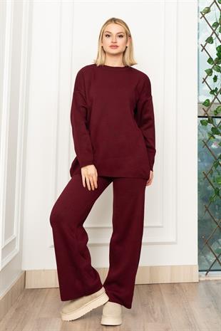 Yuvarlak Yaka Salaş Triko Takım 7204