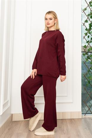 Yuvarlak Yaka Salaş Triko Takım 7204