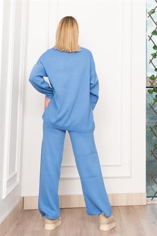 Yuvarlak Yaka Salaş Triko Takım 7204