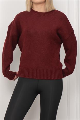 Yuvarlak Yaka Yumoş Triko Kazak 258181