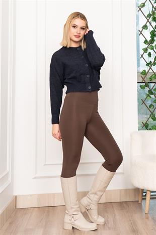 Zr Modal Trend Kısa Düğmeli Bluz Hırka 3549