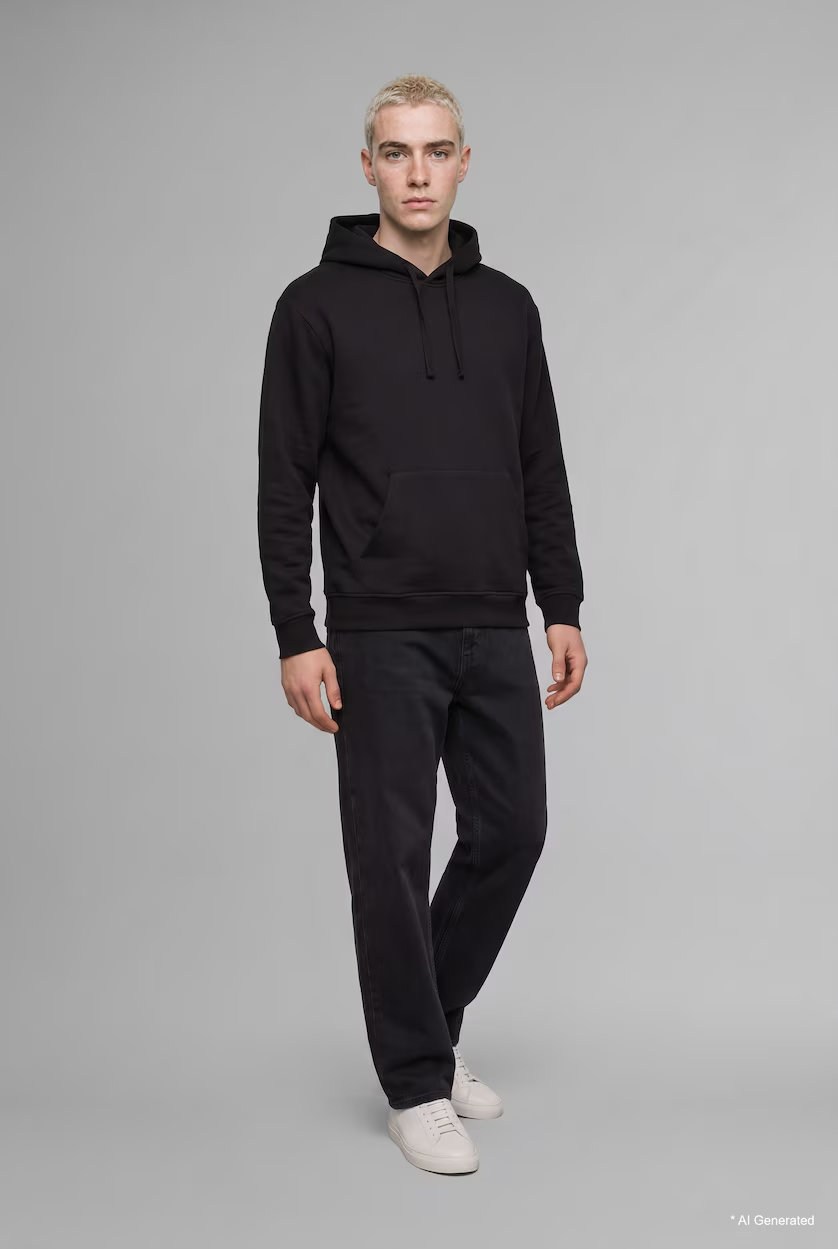 DEFACTO Knitted Sweat Shirt X8283AZ