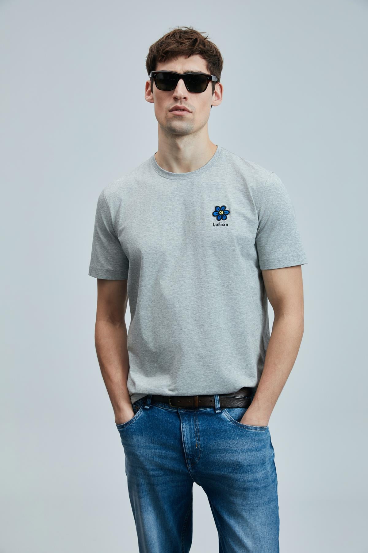 LUFIAN 111020246 PEACE T-SHIRT