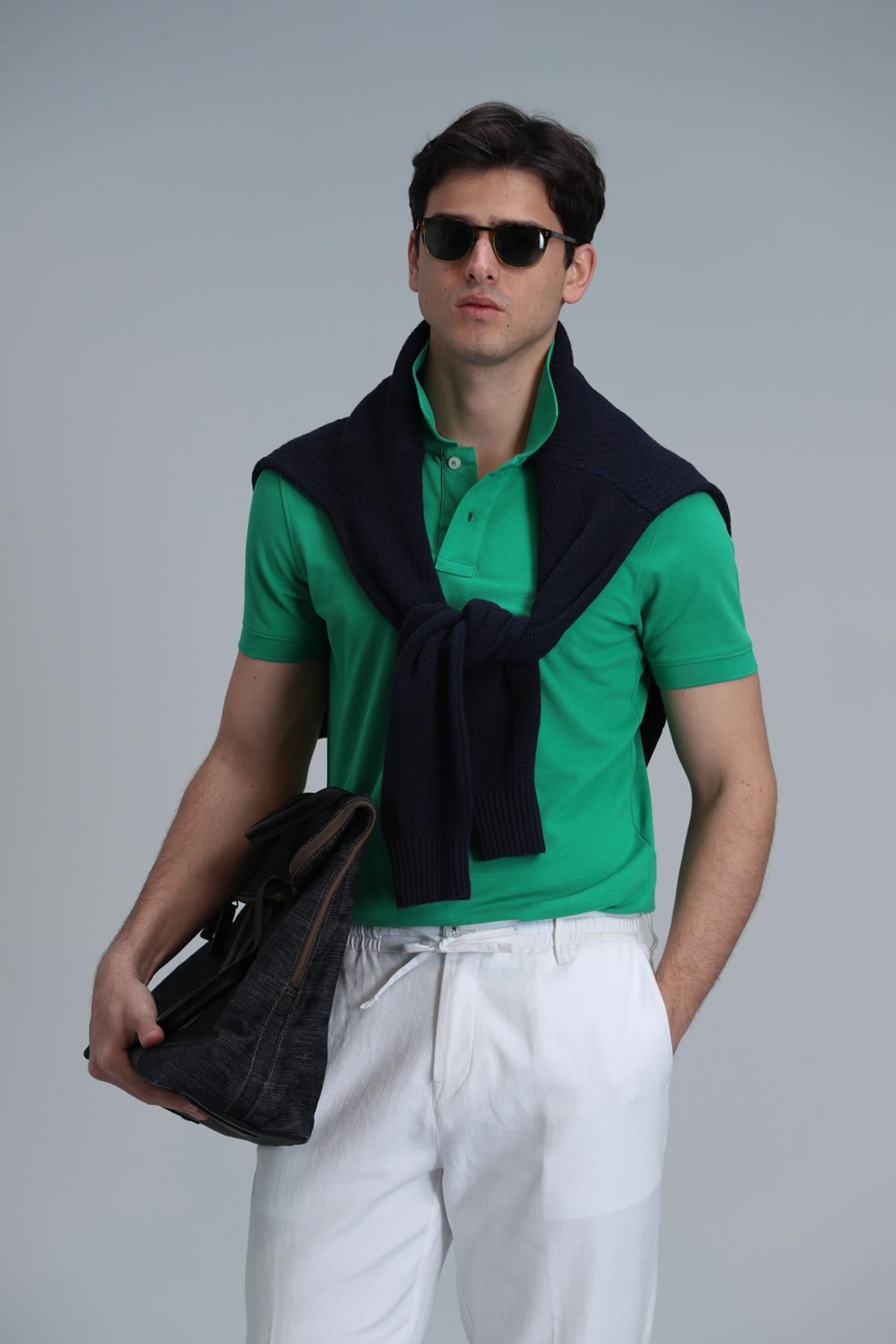 LUFIAN Erkek Polo Yaka T-Shirt  111040206 LAON POLO