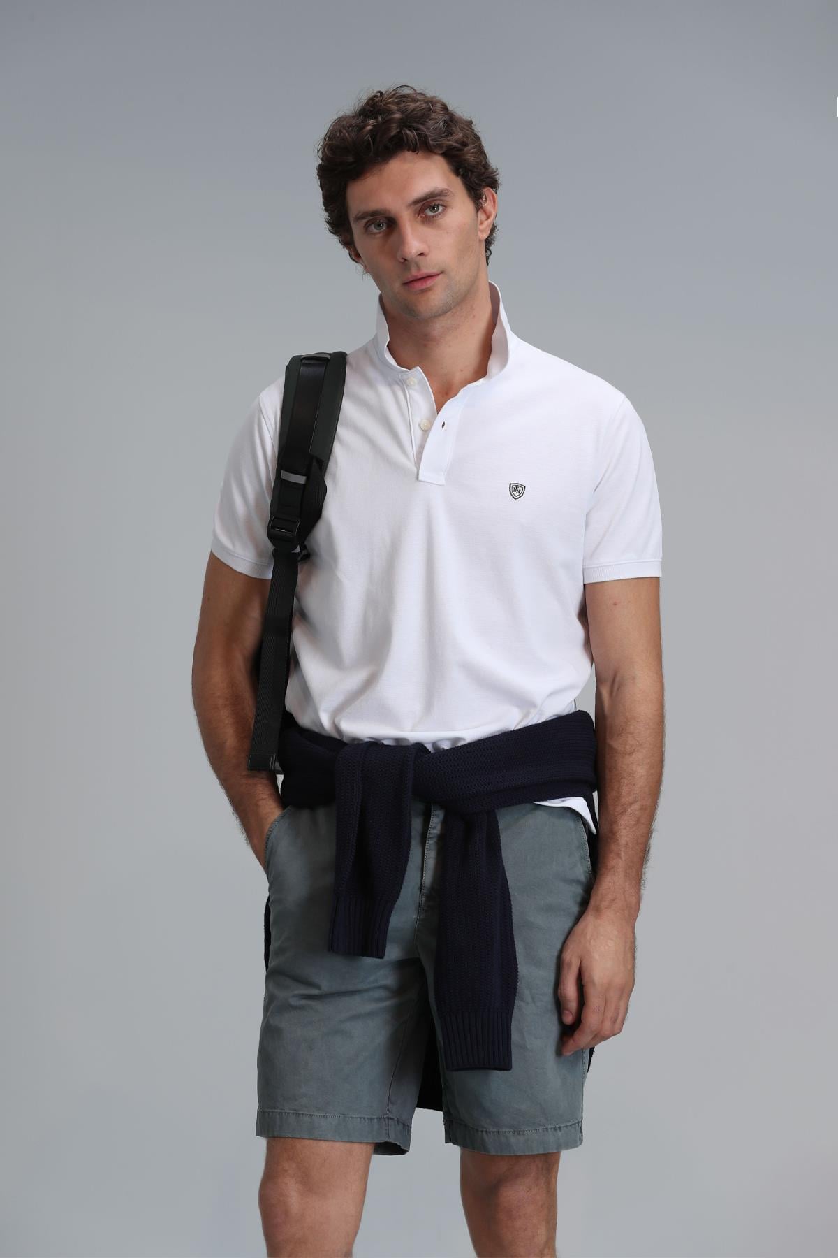 LUFIAN Erkek Polo Yaka T-Shirt  111040206 LAON POLO