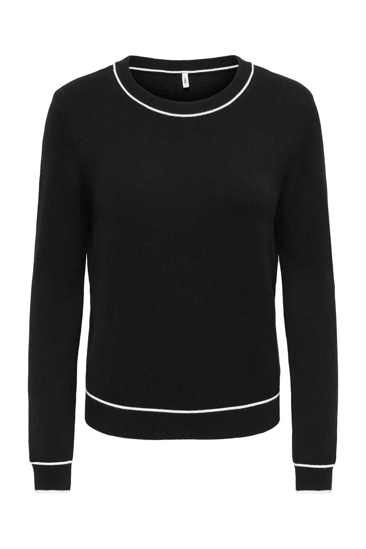 ONLANDREA LS CONTR O-NECK KNT NOOS 15380411