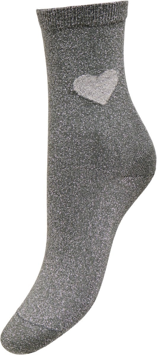 ONLNORMA GLITTER HEART SOCK ACC 15371132