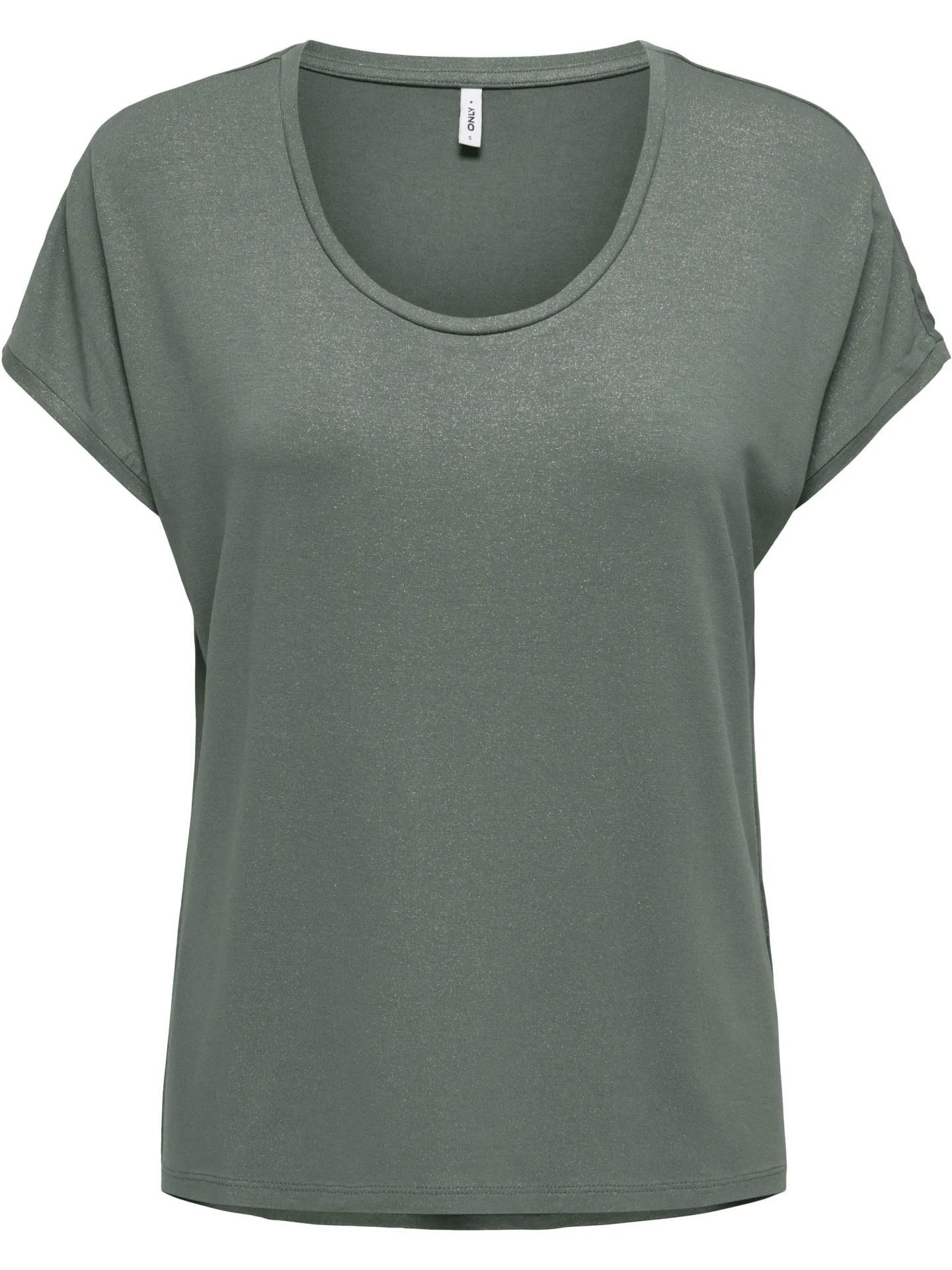 ONLY ONLCARRIE S/S GLITTER TOP JRS 15315976